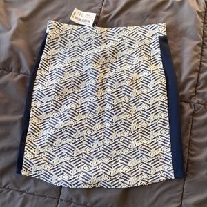 NEW South Moon Under - Abbeline - Mini Skirt - blue/navy/white - Extra Small